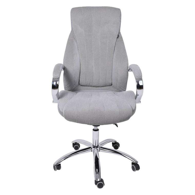 Кресло поворотное Mastif серого цвета