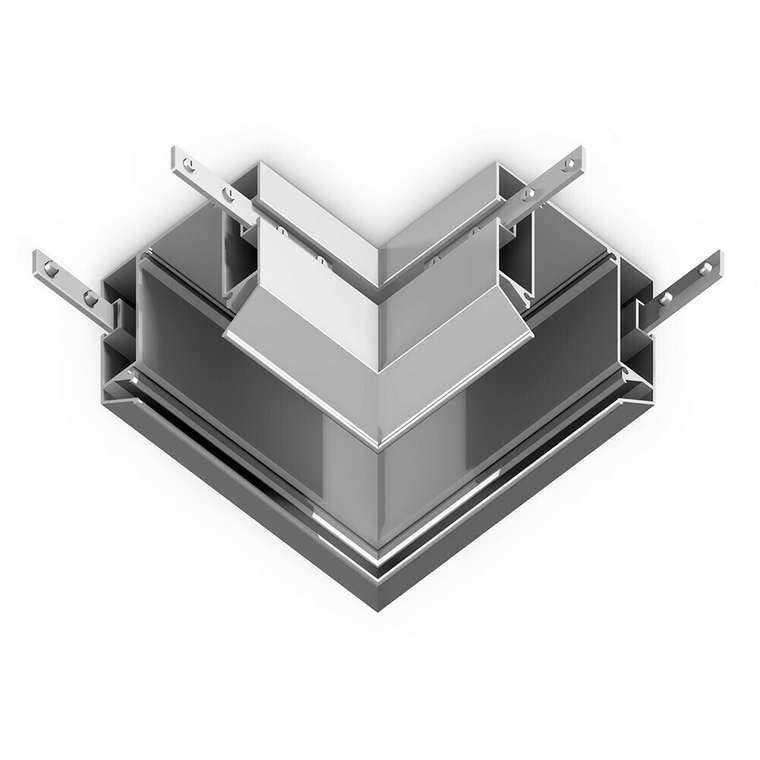 Соединитель угловой для профиля Ambrella Magnetic 220V GL1043