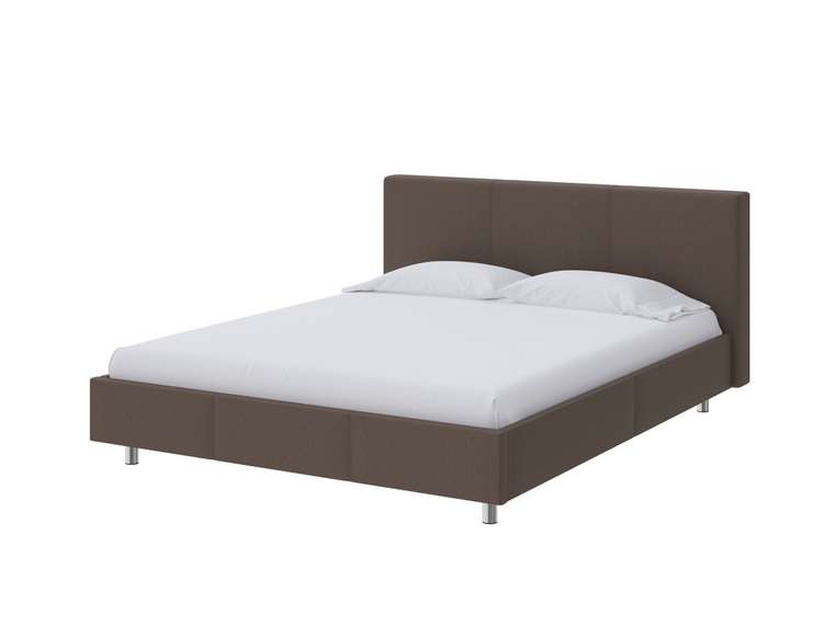 Кровать Novo 160х200 темно-коричневого цвета 