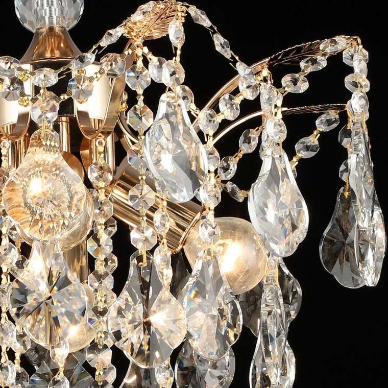 Хрустальная люстра 87720-0.3-04 FGD (хрусталь, цвет прозрачный)