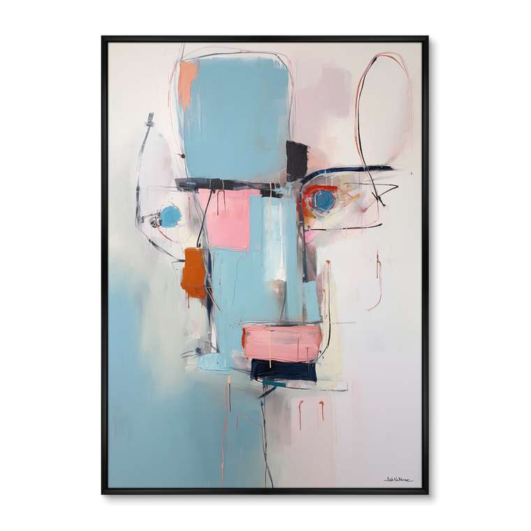 Репродукция картины The educated ones, No 1, 2024г.