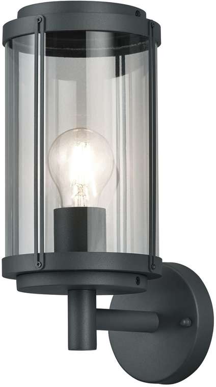 Уличный настенный светильник Escada 30003 30003W/03 E27*40W IP44 Dark grey