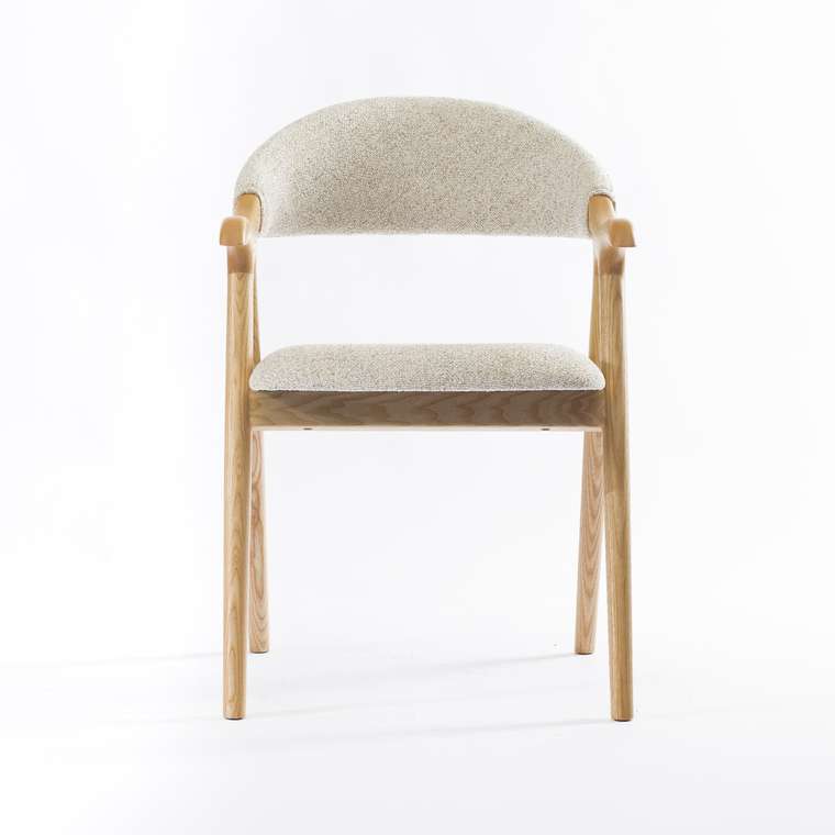 Стул Бурбон кремового цвета