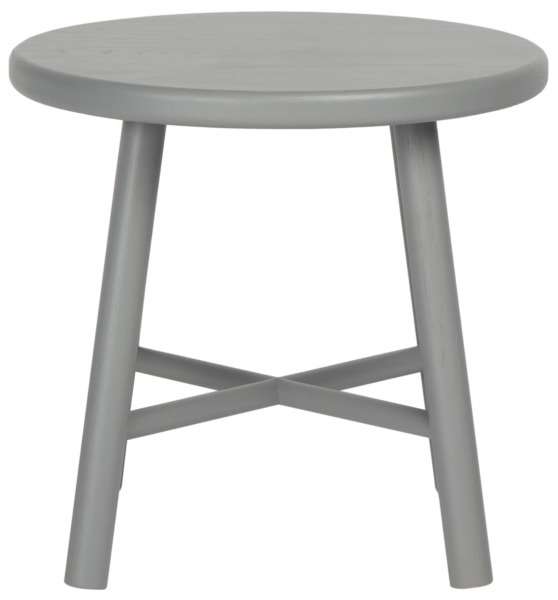 Стол журнальный "Nord side table - Grey" из дерева 