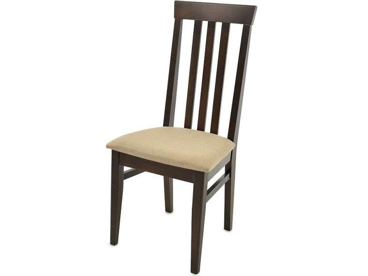 Обеденный стул Марио коричневого цвета