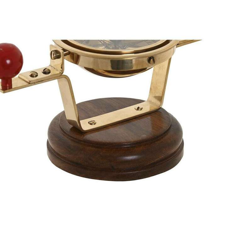 Декоративная фигура Компас 17 x 8 x 9 cm Позолоченный Vintage