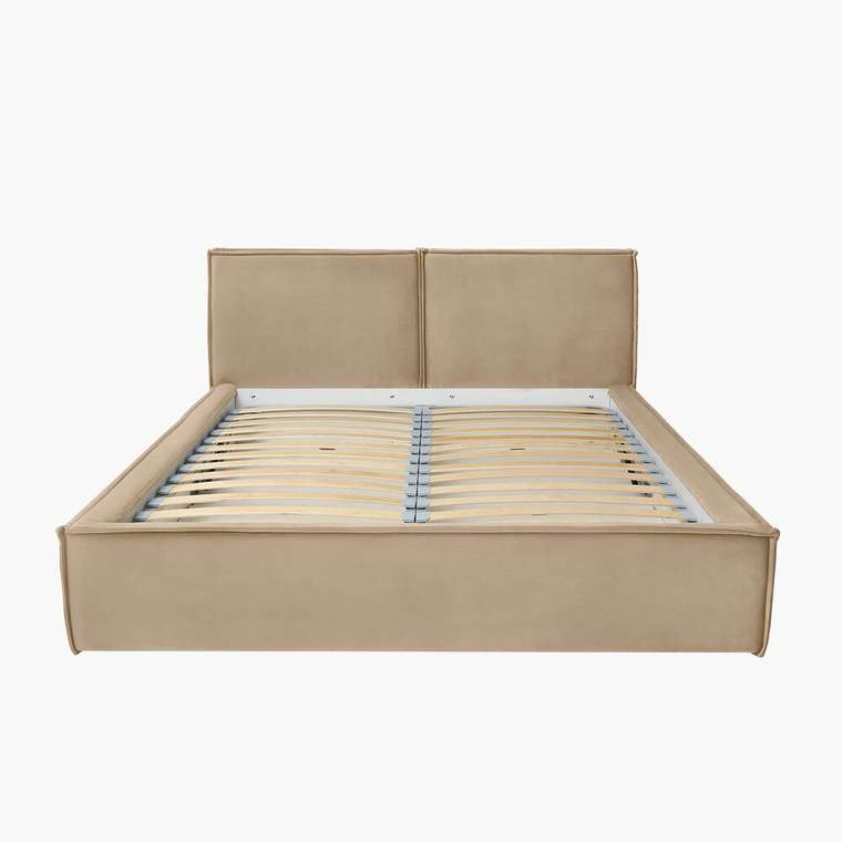 Кровать Majestic Loft 200х200 бежевого цвета без подъёмного механизма