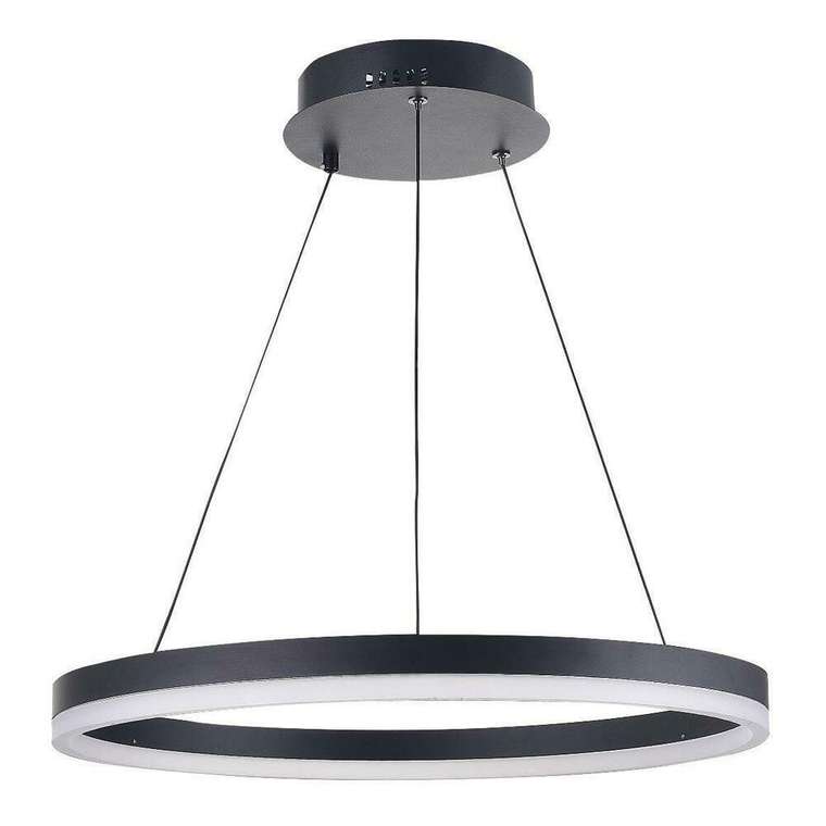 Подвесной светодиодный светильник Led Lamps черного цвета