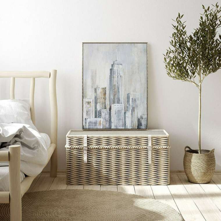 Картина Нью-Йорк Loft 60 x 2,4 x 80 cm (2 штук)