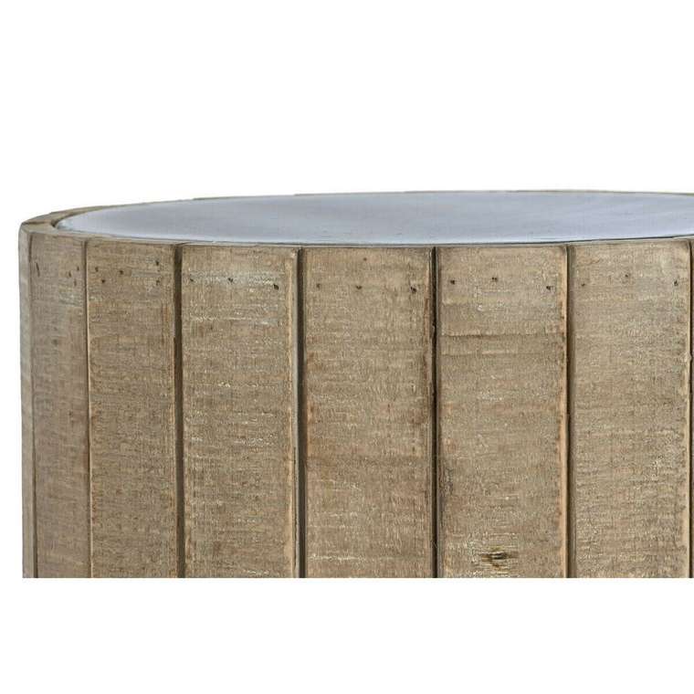 Вспомогательный стол Натуральный Ель Деревянный MDF 36 x 36 x 45 cm