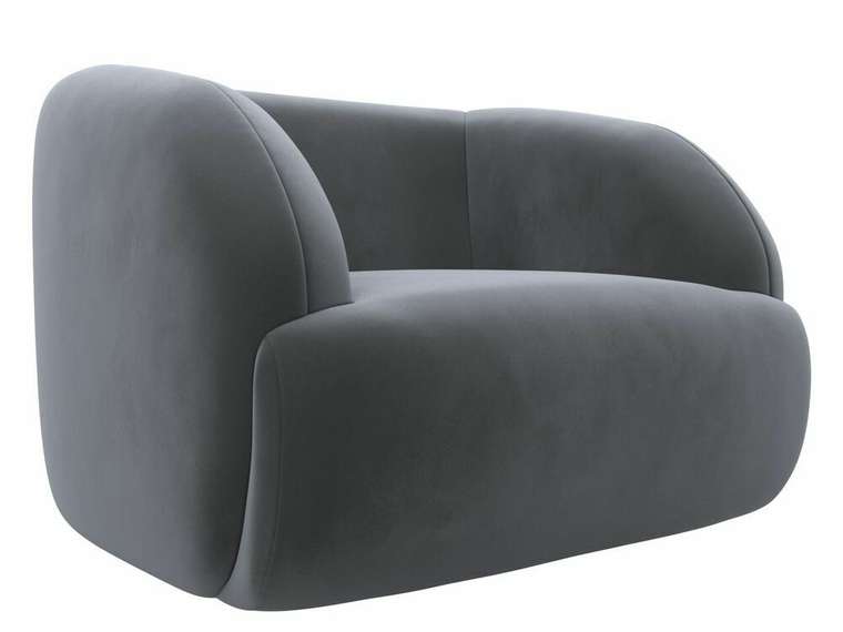 Кресло Лига 041 серого цвета