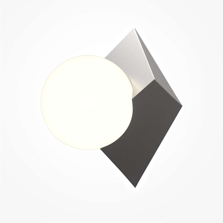 Настенный светильник (бра) Maytoni MOD445WL-01PT Cubeo Modern