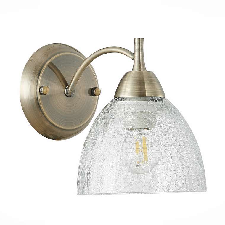  Светильник настенный Nuele с прозрачным плафоном