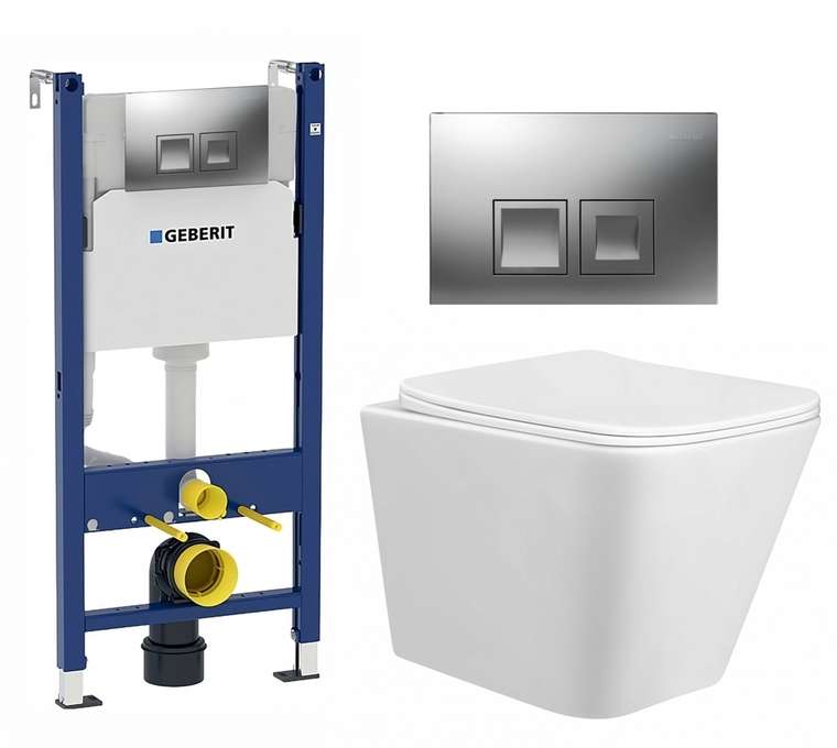 Комплект 3 в 1 инсталляция Duofix