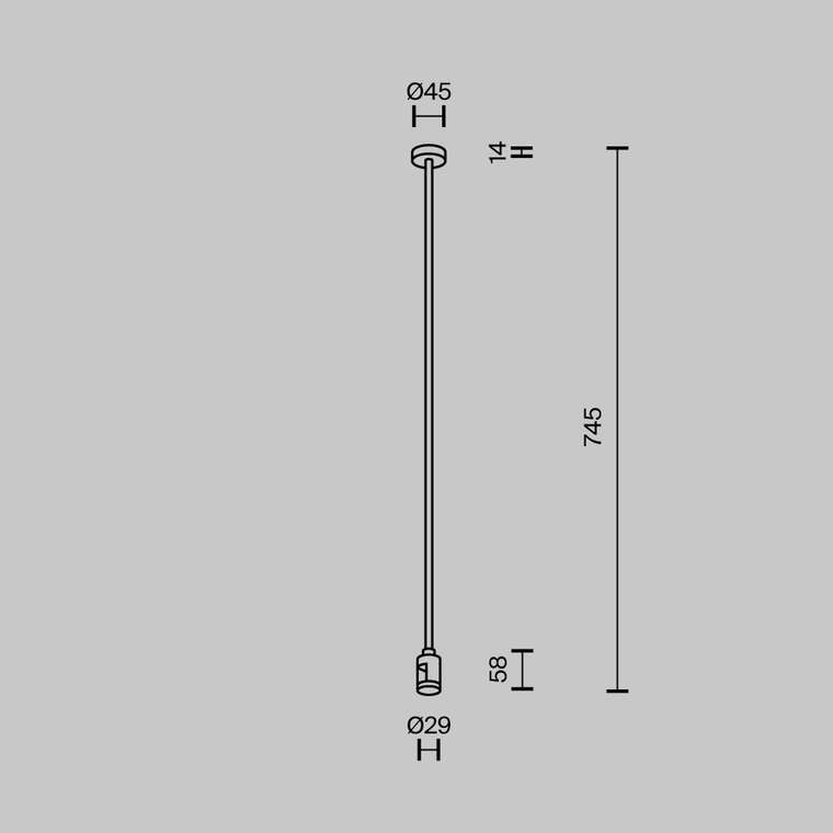 Комплектующие для трековой системы Technical TRA159C-B1-B Accessories for tracks Flarity Магнитная модульная трековая система FLARITY