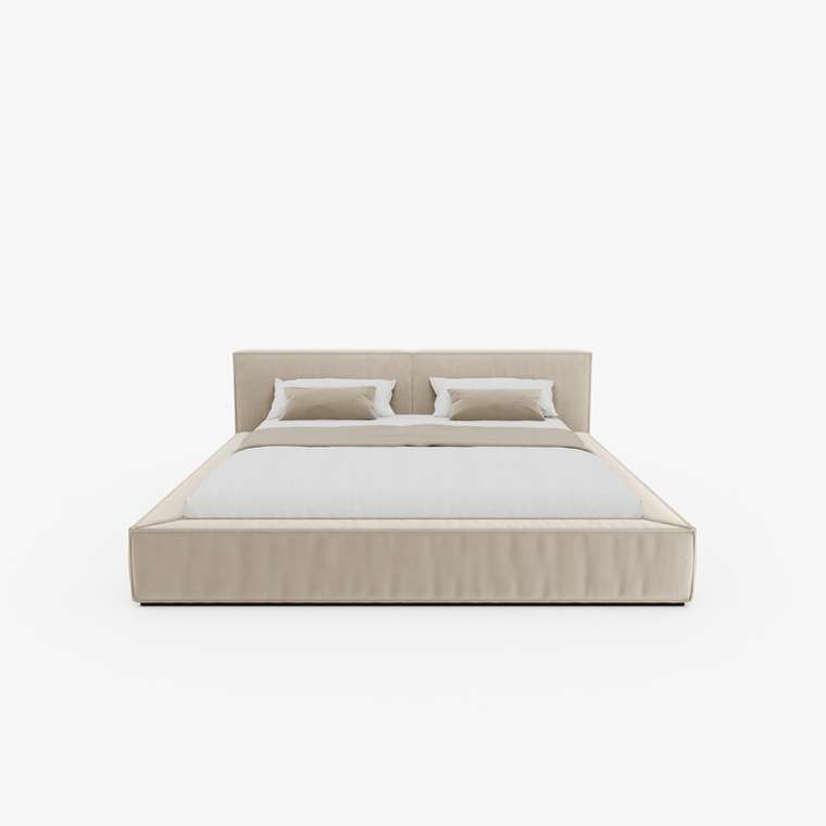 Кровать Terra 180х200 бежевого цвета с подъемным механизмом