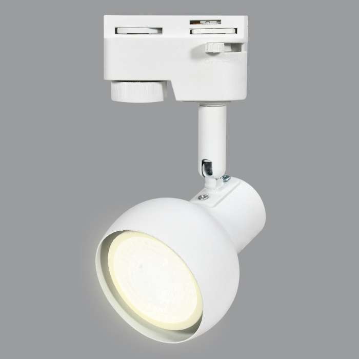 Трековый светильник однофазный 220V Volpe UBL-Q322 GU10 WHITE