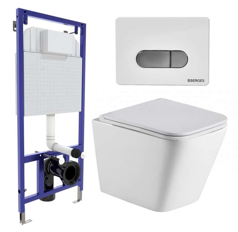 Комплект 3 в 1 инсталляция Novum