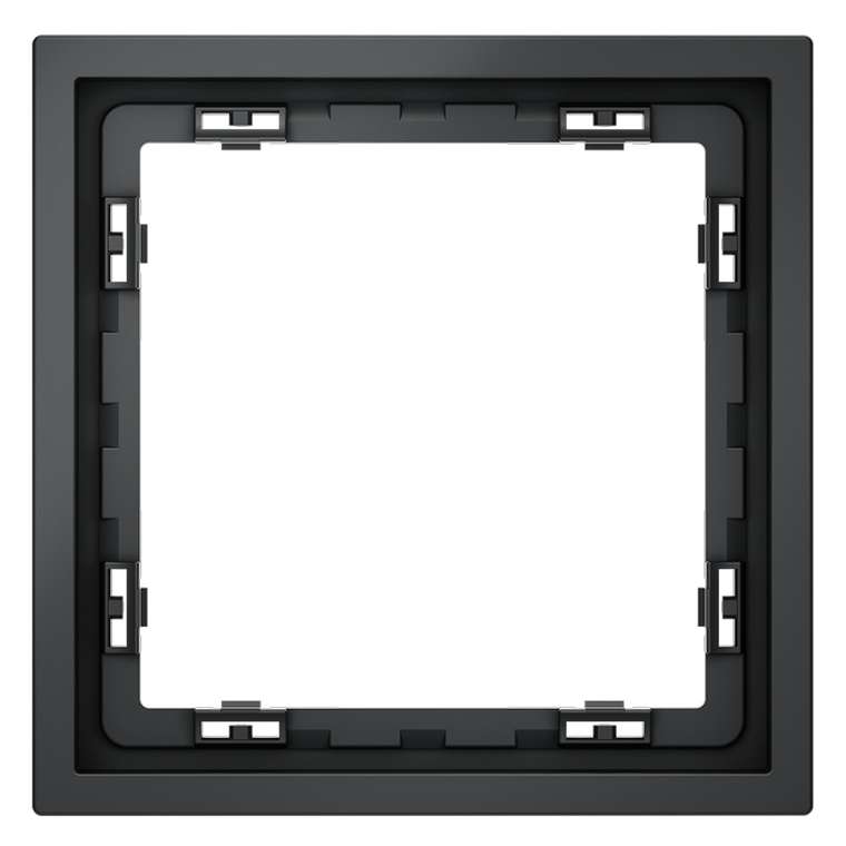 Рамка пластиковая VOLTUM S70 на 1 пост, (графит)