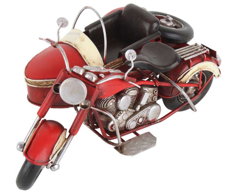 Модель мотоцикла из металла