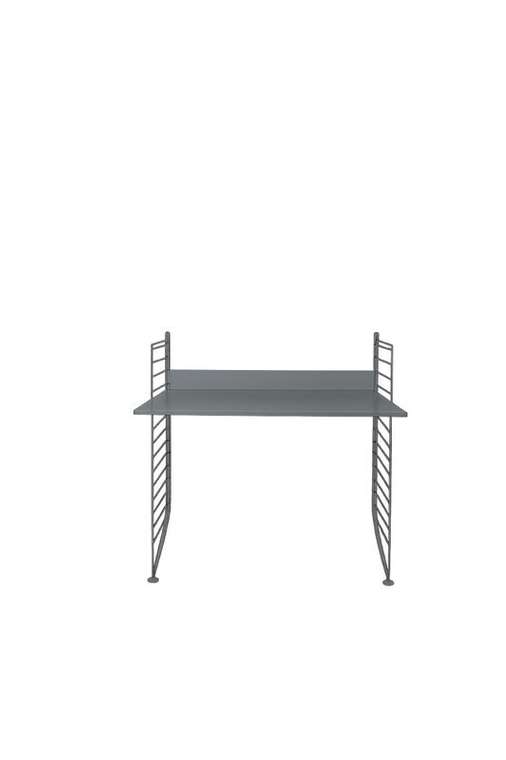 Письменный стол Ингрид серого цвета