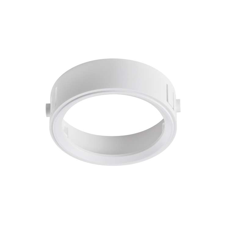 Кольцо фиксации DOMINO под лампу/модуль D50mm д/21450х-21460х БЕЛЫЙ