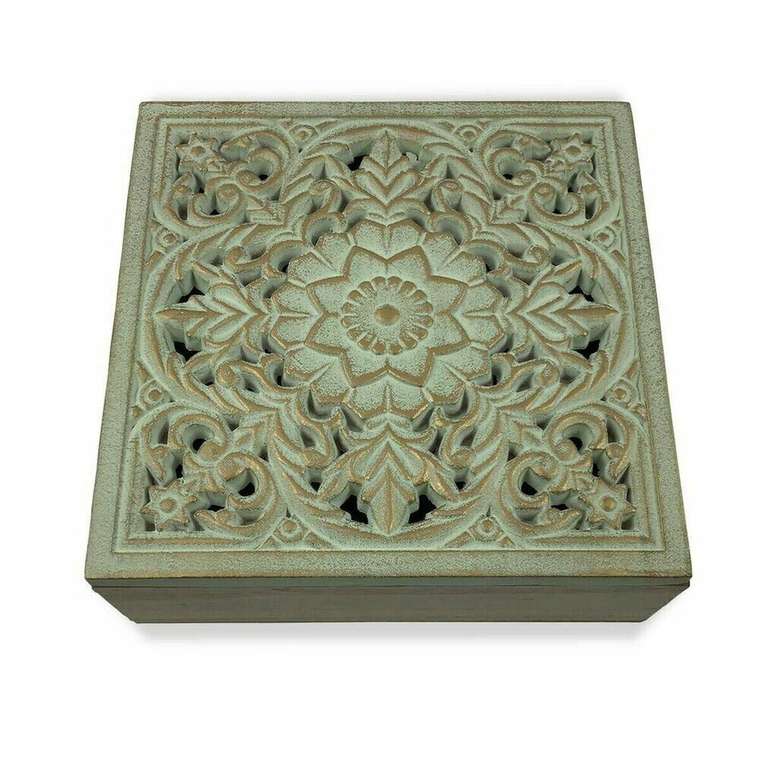 Шкатулка Mandala Деревянный MDF (20 x 7 x 20 cm)