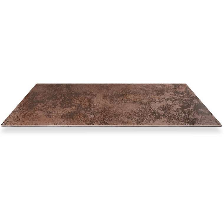 Обеденный стол Ogma коричневого цвета на коричневых ножках