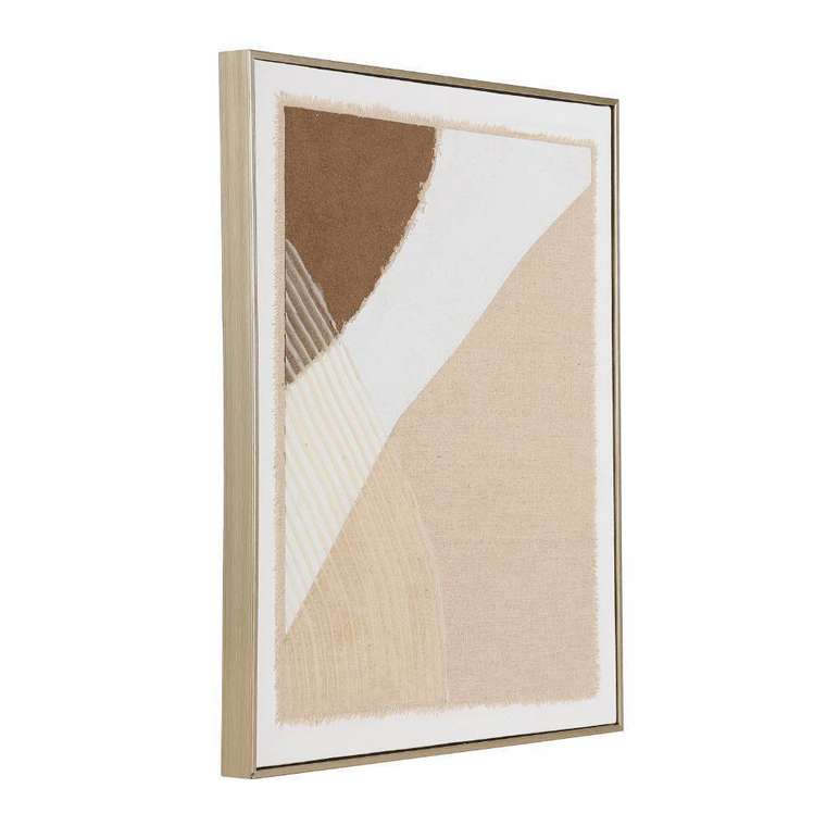 Картина Mentakab бежевого цвета