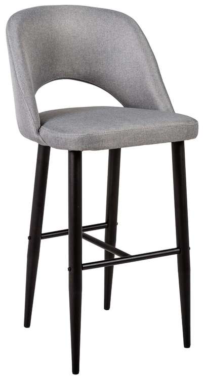 Барный стул Lars серого цвета