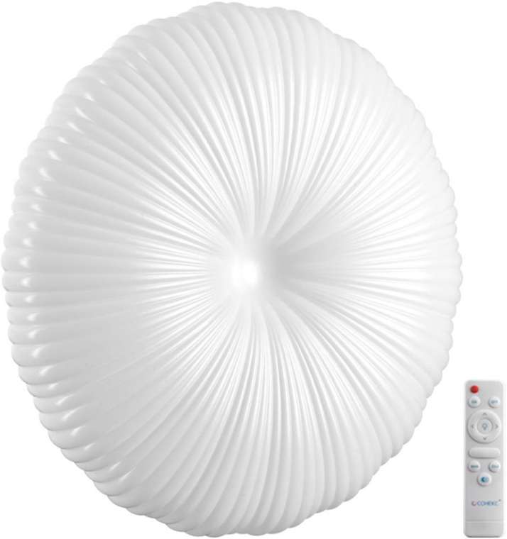 Настенно-потолочный Sonex Anix 7678/FL PALE пластик/белый LED 90Вт 3000-6000К D590 IP43 пульт ДУ
