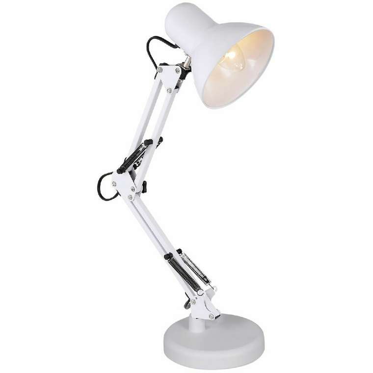 Настольная лампа 00800-0.7-01A WT (металл, цвет белый)