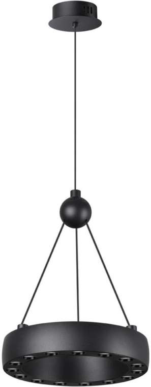 Светильник подвесной светодиодный Novotech Turn 359396 LED 12W вниз/5W вверх 220V 1360Лм 3000K кольцо