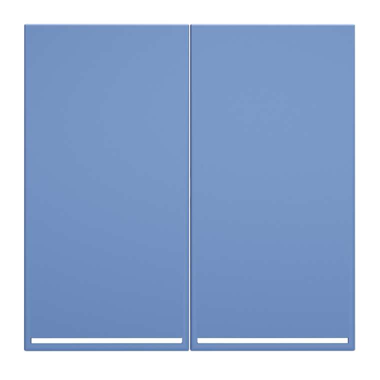 Клавиши для выключателя/переключателя двухклавишного с подсветкой, S70 (деним)