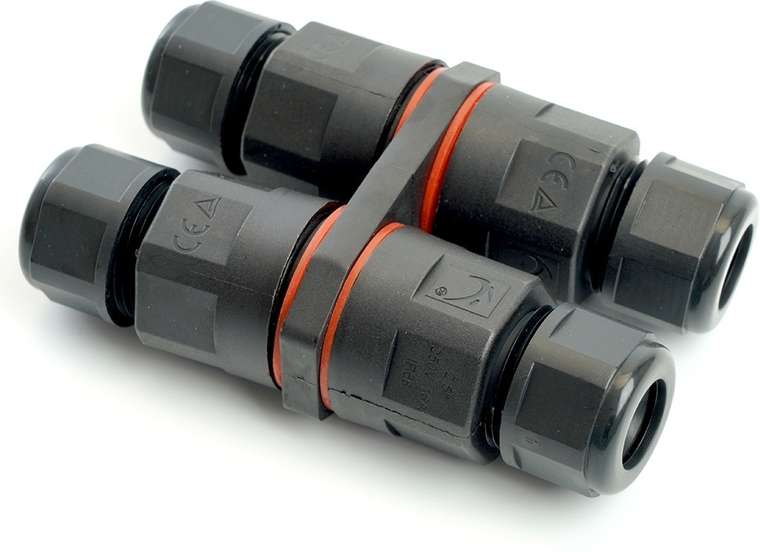 Коннектор 3-х контактный IP68 Stekker 49195