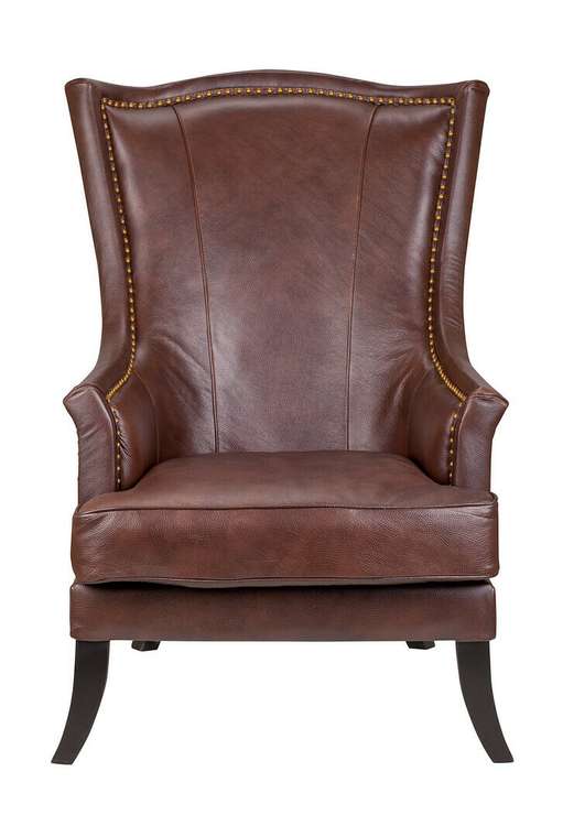 Кресло Chester leather коричневого цвета