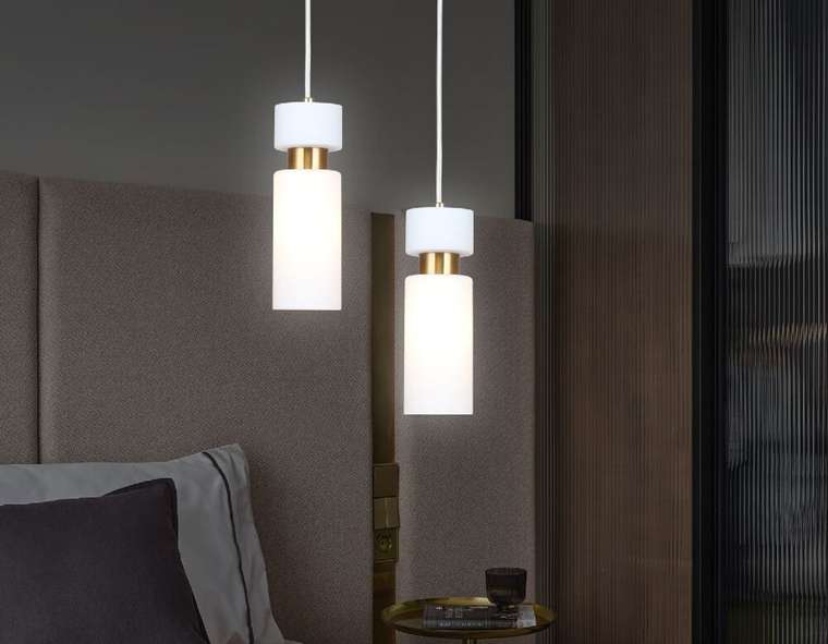 Подвесной светильник Heigh Light LH56122 (стекло, цвет белый)
