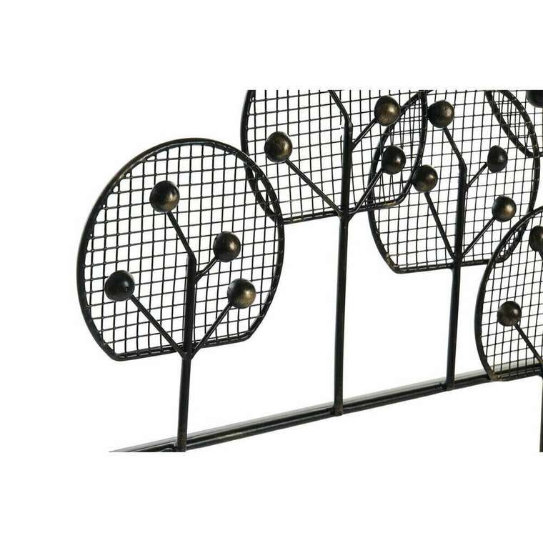 Настенный декор Чёрный Позолоченный Loft 105 x 6 x 56 cm