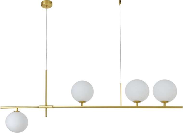 Подвесной светильник Newport 3840 3840/120 С brass шарики
