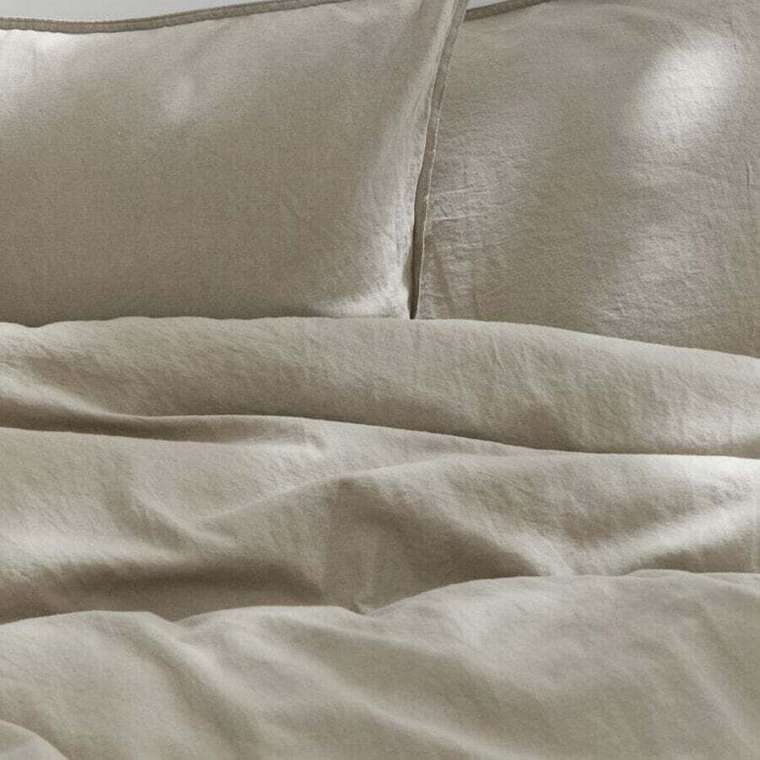 Постельное белье из смесового льна для двуспальной кровати/кровати размера «king-size»