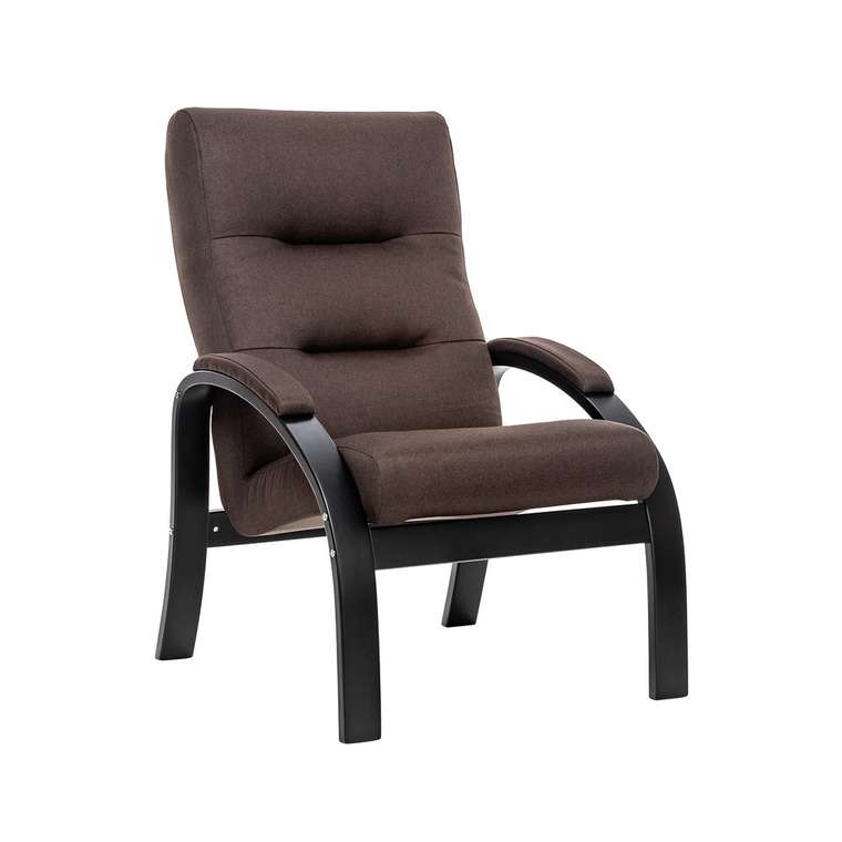 Кресло Лион коричневого цвета 