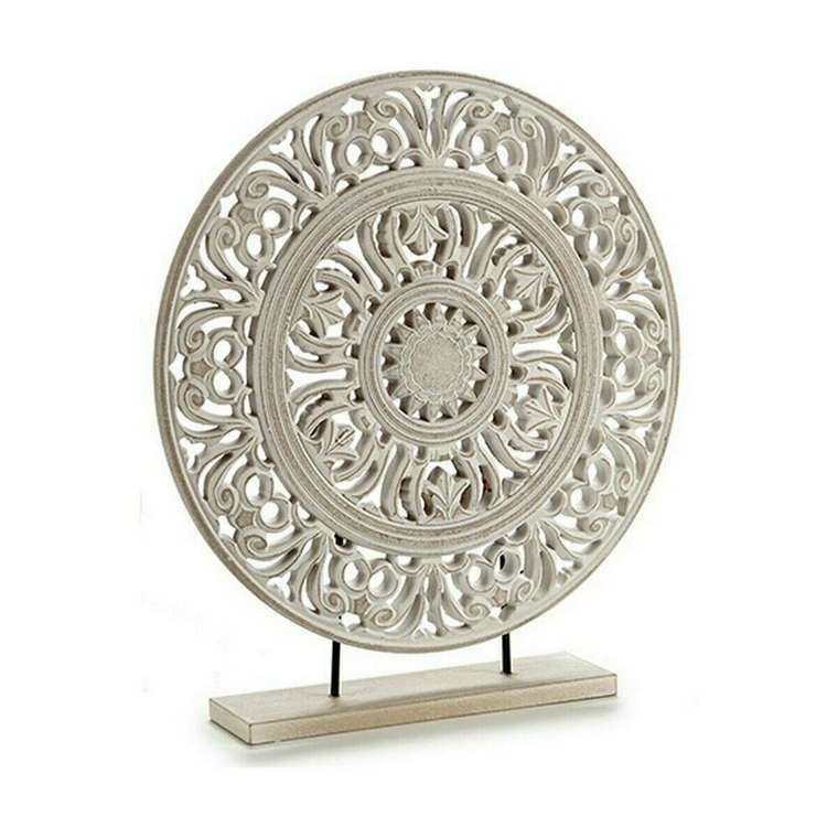 Декоративная фигура Mandala Белый 7 x 49 x 44 cm (6 штук)