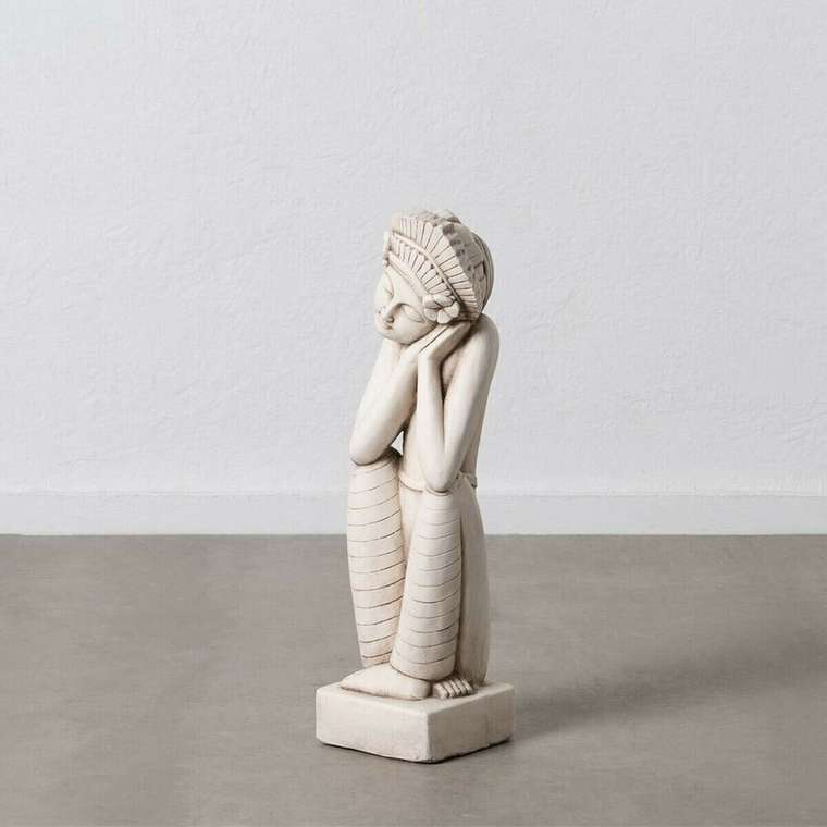 Скульптура Глина волокно 23 x 20 x 75,5