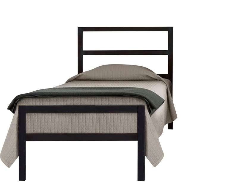 Кровать Аристо 90х200 черного цвета