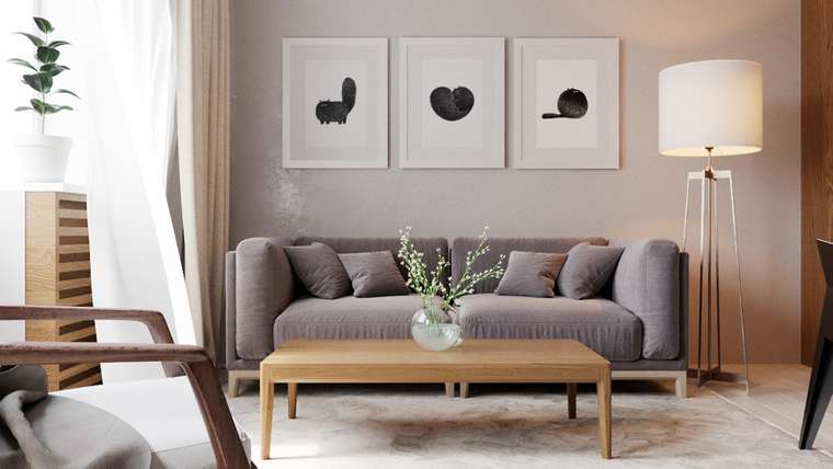 Комплект мебели диван и журнальный столик