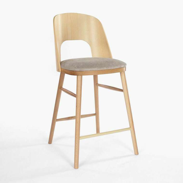 Полубарный стул Антверпен бежевого цвета