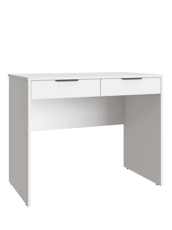 Письменный стол Оптима ОП-19 цвет белый структурный/меренга