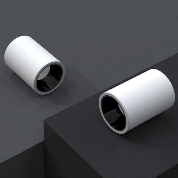 Накладной светильник M20 белого цвета