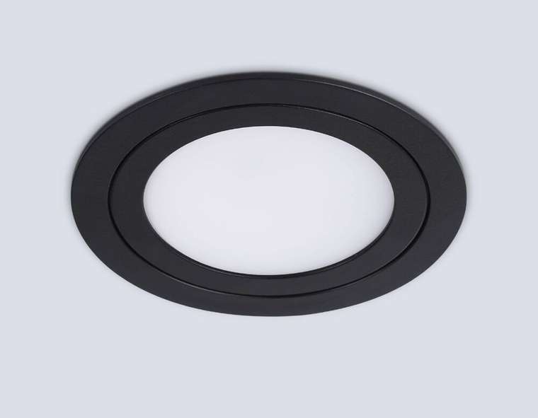 Встраиваемый светильник IP Protect TN6604 (металл, цвет черный)