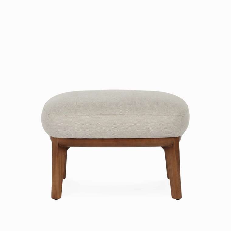 Оттоманка Gatto бежево-коричневого цвета